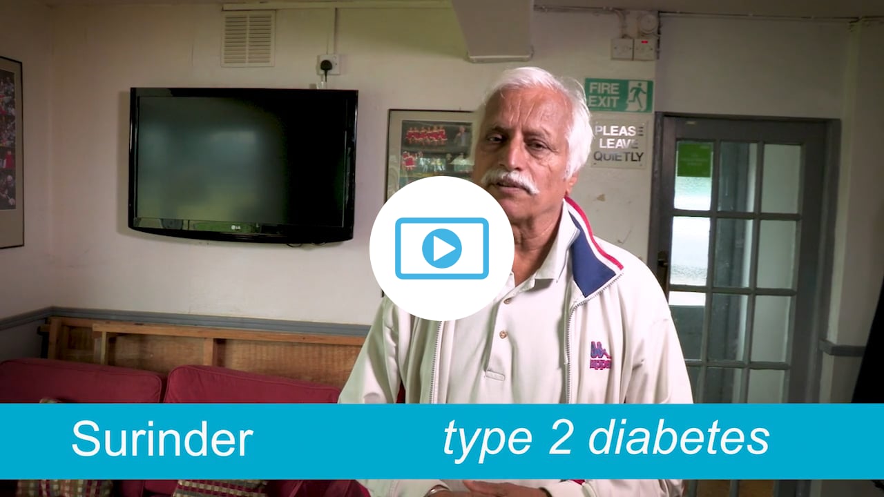 Image for Surinder - type 2 diabetes, comes off his medication