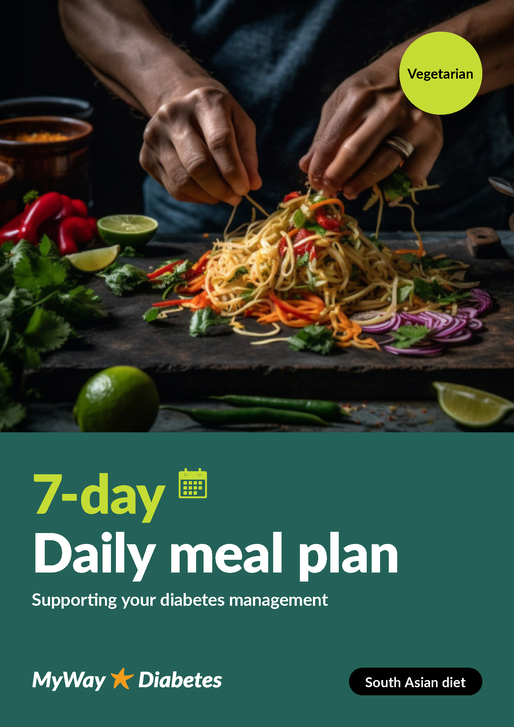 Image for South Asian Vegetarian Diet 7-day Meal Plan